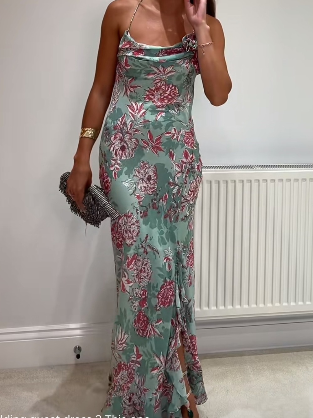 Viral Zara Floral Slip Dress